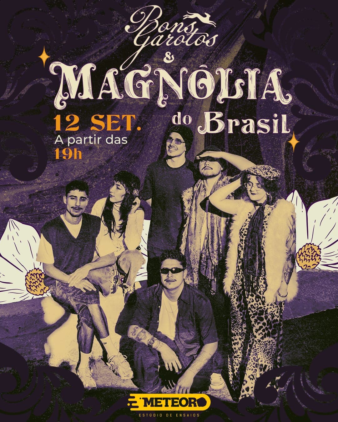 12/09 - Magnólia do Brasil + Bons Garotos | Ingressos 